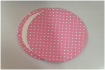 new upated edge wraped cardboard cake board